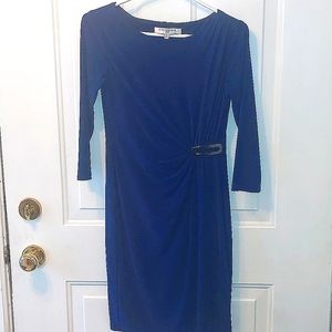 Evan Picone with Side Buckle. Royal blue.